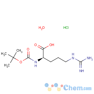 CAS No:113712-06-4 D-Arginine,N2-[(1,1-dimethylethoxy)carbonyl]-, hydrochloride (1:1)