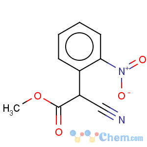 CAS No:113772-13-7 Benzeneacetic acid, a-cyano-2-nitro-, methyl ester