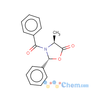 CAS No:113806-28-3 5-Oxazolidinone,3-benzoyl-4-methyl-2-phenyl-, (2R,4S)-