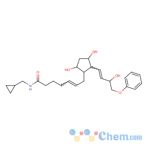CAS No:1138395-09-1 N-(cyclopropylmethyl)-7-[3,<br />5-dihydroxy-2-(3-hydroxy-4-phenoxybut-1-enyl)cyclopentyl]hept-5-enamide