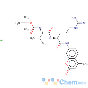 CAS No:113865-96-6 L-Argininamide,N-[(1,1-dimethylethoxy)carbonyl]-L-valyl-N-(4-methyl-2-oxo-2H-1-benzopyran-7-yl)-(9CI)