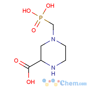 CAS No:113919-36-1 2-Piperazinecarboxylicacid, 4-(phosphonomethyl)-