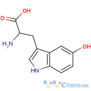 CAS No:114-03-4 2-amino-3-(5-hydroxy-1H-indol-3-yl)propanoic acid