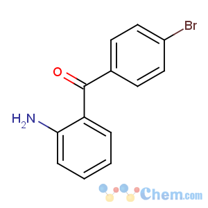 CAS No:1140-17-6 (2-aminophenyl)-(4-bromophenyl)methanone