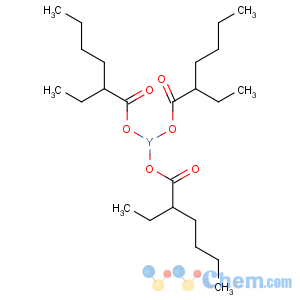 CAS No:114012-65-6 Hexanoic acid,2-ethyl-, yttrium(3+) salt (3:1)