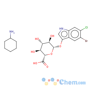 CAS No:114162-64-0 5-Bromo-4-chloro-3-indolyl-beta-D-glucuronide cyclohexylammonium salt