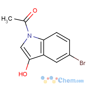 CAS No:114165-30-9 1-(5-bromo-3-hydroxyindol-1-yl)ethanone