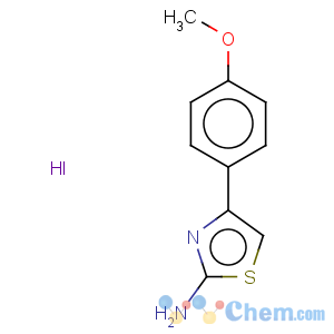 CAS No:114196-86-0 2-Thiazolamine,4-(4-methoxyphenyl)-, hydriodide (1:1)