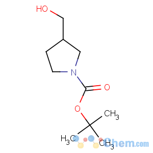 CAS No:114214-69-6 tert-butyl 3-(hydroxymethyl)pyrrolidine-1-carboxylate