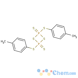 CAS No:114234-09-2 2,4-bis[(4-methylphenyl)sulfanyl]-2,4-bis(sulfanylidene)-1,3,2λ