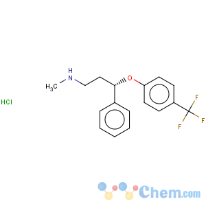 CAS No:114247-06-2 Benzenepropanamine,N-methyl-g-[4-(trifluoromethyl)phenoxy]-,hydrochloride (1:1), (gS)-