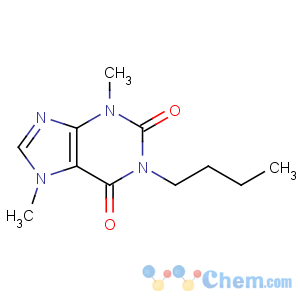 CAS No:1143-30-2 1-butyl-3,7-dimethylpurine-2,6-dione