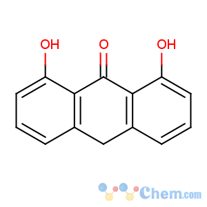 CAS No:1143-38-0 1,8-dihydroxy-10H-anthracen-9-one