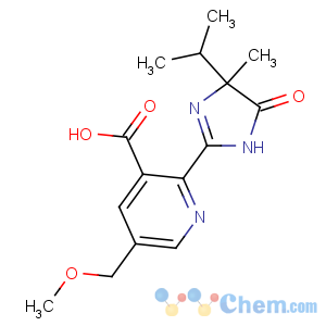 CAS No:114311-32-9 5-(methoxymethyl)-2-(4-methyl-5-oxo-4-propan-2-yl-1H-imidazol-2-yl)<br />pyridine-3-carboxylic acid