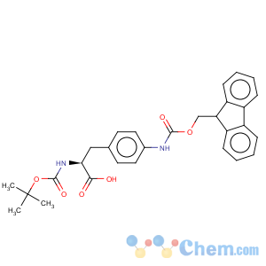 CAS No:114346-31-5 L-Phenylalanine,N-[(1,1-dimethylethoxy)carbonyl]-4-[[(9H-fluoren-9-ylmethoxy)carbonyl]amino]-