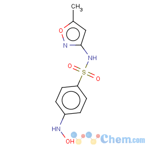 CAS No:114438-33-4 Benzenesulfonamide,4-(hydroxyamino)-N-(5-methyl-3-isoxazolyl)-