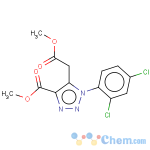 CAS No:114462-80-5 methyl 1-(2,4-dichlorophenyl)-5-(methoxycarbonylmethyl)triazole-4-carboxylate