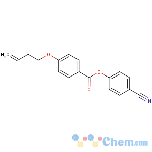 CAS No:114482-57-4 (4-cyanophenyl) 4-but-3-enoxybenzoate