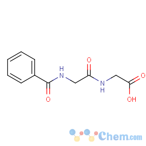 CAS No:1145-32-0 2-[(2-benzamidoacetyl)amino]acetic acid