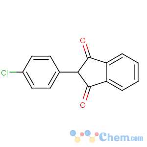 CAS No:1146-99-2 2-(4-chlorophenyl)indene-1,3-dione