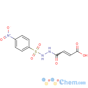 CAS No:114642-60-3 2-Butenedioic acid(2Z)-, mono[2-[(4-nitrophenyl)sulfonyl]hydrazide] (9CI)