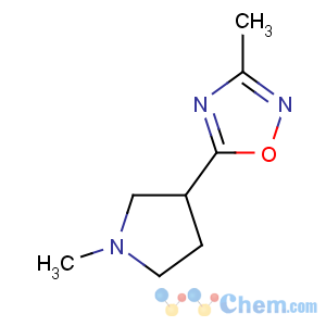 CAS No:114724-47-9 3-methyl-5-(1-methylpyrrolidin-3-yl)-1,2,4-oxadiazole