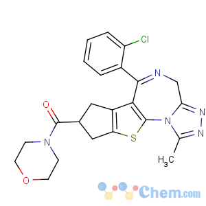 CAS No:114776-28-2 Methanone,[6-(2-chlorophenyl)-8,9-dihydro-1-methyl-4H,7H-cyclopenta[4,5]thieno[3,2-f][1,2,4]triazolo[4,3-a][1,4]diazepin-8-yl]-4-morpholinyl-