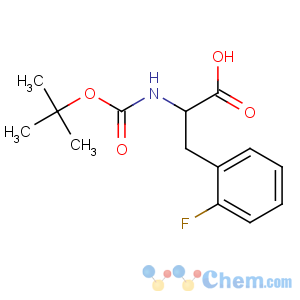 CAS No:114873-00-6 (2S)-3-(2-fluorophenyl)-2-[(2-methylpropan-2-yl)oxycarbonylamino]<br />propanoic acid