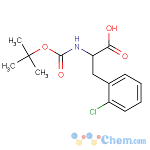 CAS No:114873-02-8 (2S)-3-(2-chlorophenyl)-2-[(2-methylpropan-2-yl)oxycarbonylamino]<br />propanoic acid
