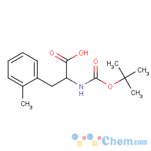 CAS No:114873-05-1 (2S)-3-(2-methylphenyl)-2-[(2-methylpropan-2-yl)oxycarbonylamino]<br />propanoic acid