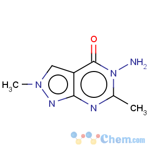 CAS No:114936-13-9 5-Amino-2,6-dimethyl-4,5-dihydro-2H-pyrazolo[3,4-d]pyrimidin-4-one