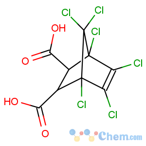 CAS No:115-28-6 1,2,3,4,7,7-hexachlorobicyclo[2.2.1]hept-2-ene-5,6-dicarboxylic acid