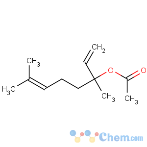 CAS No:115-95-7 3,7-dimethylocta-1,6-dien-3-yl acetate