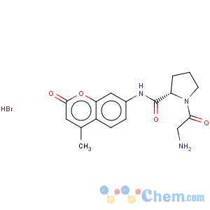 CAS No:115035-46-6 L-Prolinamide,glycyl-N-(4-methyl-2-oxo-2H-1-benzopyran-7-yl)-, monohydrobromide (9CI)