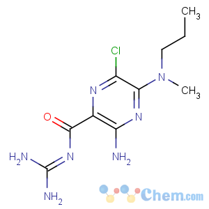 CAS No:1151-75-3 2-Pyrazinecarboxamide,3-amino-N-(aminoiminomethyl)-6-chloro-5-(methylpropylamino)-