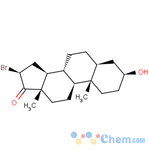 CAS No:115115-49-6 Androstan-17-one,16-bromo-3-hydroxy-, (3a,5a,16b)- (9CI)