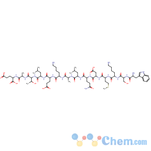 CAS No:115136-18-0 L-Glutamic acid,L-tryptophyl-L-seryl-L-lysyl-L-methionyl-L-a-aspartyl-L-glutaminyl-L-leucyl-L-alanyl-L-lysyl-L-a-glutamyl-L-leucyl-L-threonyl-L-alanyl-