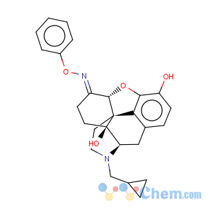 CAS No:115160-07-1 Morphinan-6-one,17-(cyclopropylmethyl)-4,5-epoxy-3,14-dihydroxy-, O-phenyloxime, (5a)- (9CI)