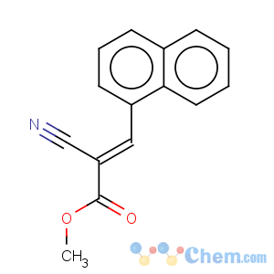 CAS No:115324-57-7 2-Propenoic acid,2-cyano-3-(1-naphthalenyl)-, methyl ester