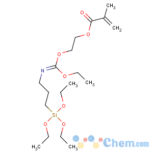CAS No:115396-93-5 2-Propenoic acid,2-methyl-, 9,9-diethoxy-4-oxo-3,10-dioxa-5-aza-9-siladodec-1-yl ester