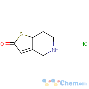 CAS No:115473-15-9 5,6,7,7a-tetrahydro-4H-thieno[3,2-c]pyridin-2-one