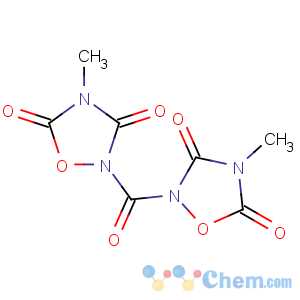CAS No:115491-90-2 4-methyl-2-(4-methyl-3,5-dioxo-1,2,4-oxadiazolidine-2-carbonyl)-1,2,<br />4-oxadiazolidine-3,5-dione