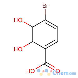 CAS No:115524-22-6 4-bromo-5,6-dihydroxycyclohexa-1,3-diene-1-carboxylic acid
