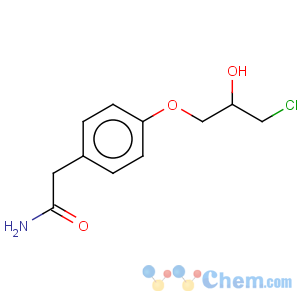 CAS No:115538-83-5 Benzeneacetamide,4-(3-chloro-2-hydroxypropoxy)-