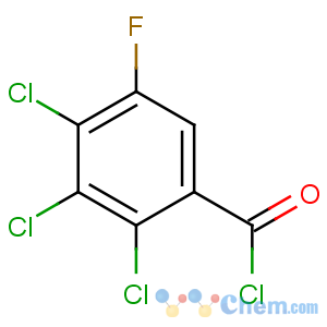 CAS No:115549-05-8 2,3,4-trichloro-5-fluorobenzoyl chloride