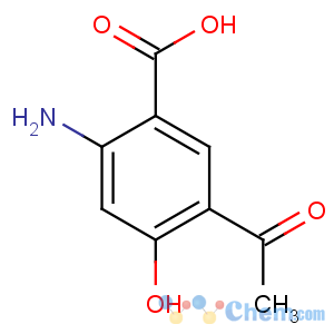 CAS No:115651-29-1 5-acetyl-2-amino-4-hydroxybenzoic acid