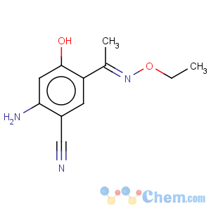CAS No:115651-37-1 2-Amino-5-(1-ethoxyimino-ethyl)-4-hydroxy-benzonitrile