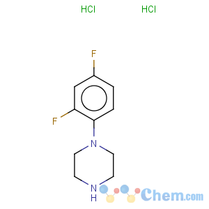 CAS No:115761-77-8 Piperazine,1-(2,4-difluorophenyl)-, hydrochloride (1:2)