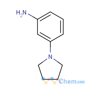 CAS No:115833-93-7 3-pyrrolidin-1-ylaniline