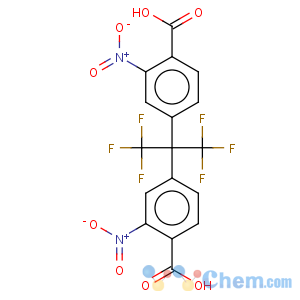 CAS No:115873-09-1 Benzoic acid,4,4'-[2,2,2-trifluoro-1-(trifluoromethyl)ethylidene]bis[2-nitro- (9CI)